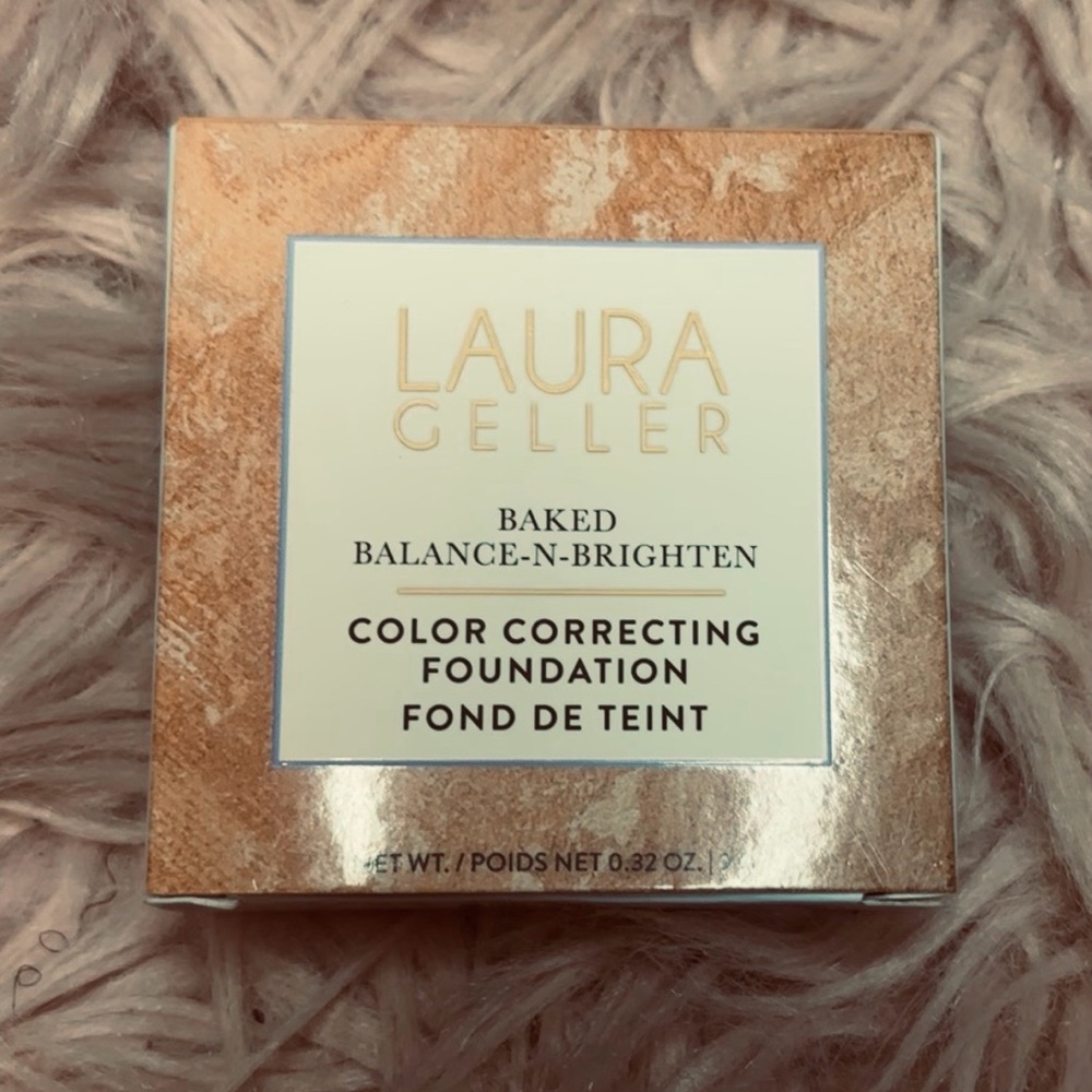 Laura Geller Rose Gold Baked Color Correcting Foundation Compact